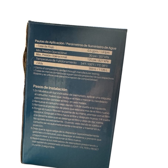 Water Filter Replacement - Blue - Picture 3 of 5